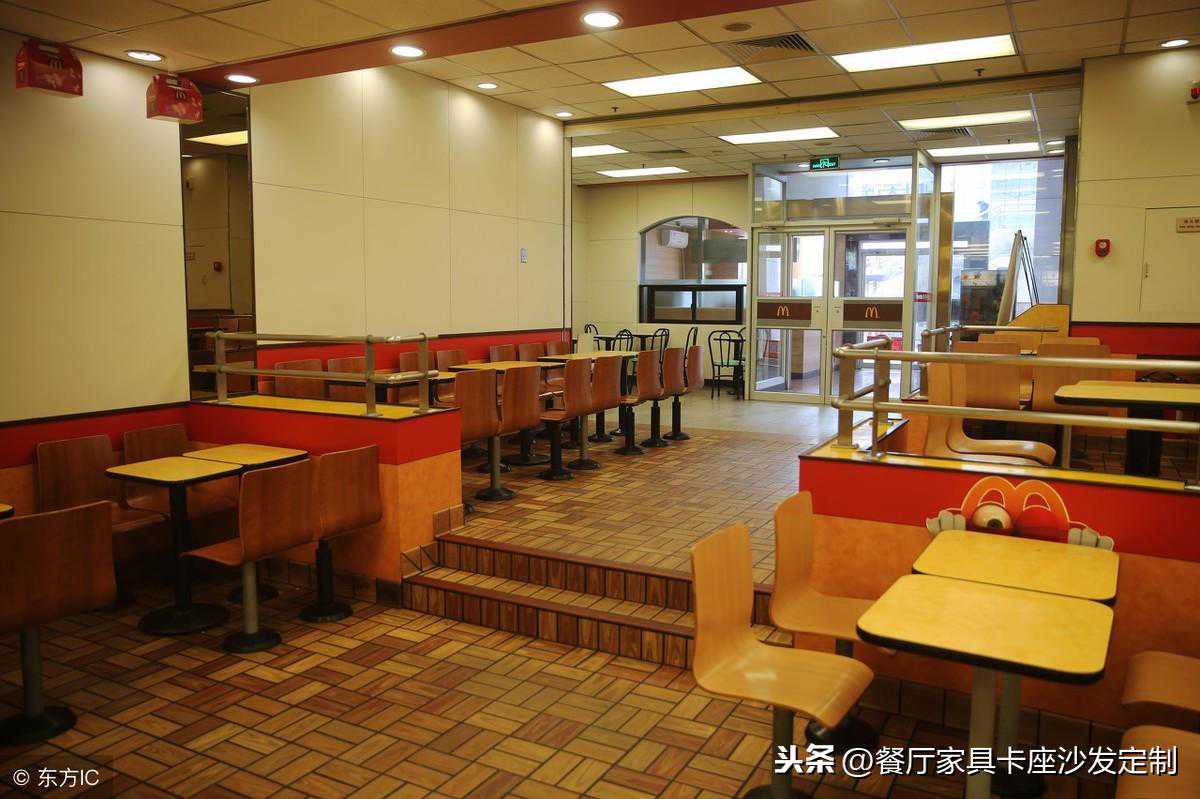 如何确定餐厅的快餐桌椅数量？常规快餐桌椅占地面积是多少？